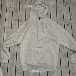 NWT Blank Heather Gray Hoodie Unisex Size S